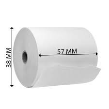 Thermal Paper Roll for EFTPOS Printer 57x38